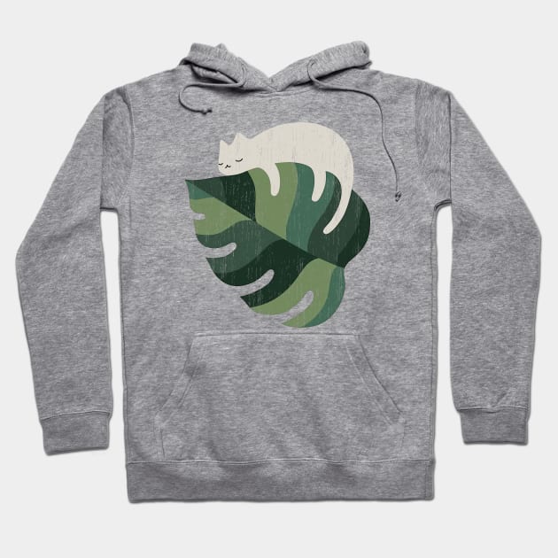 Monstera Deliciosa Hoodie by Number 17 Paint